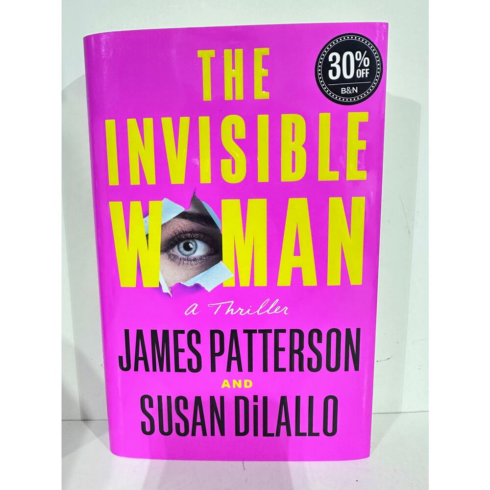 The Invisible Woman-James Patterson-2025-1st Edition-Hard Cover-New-Pink